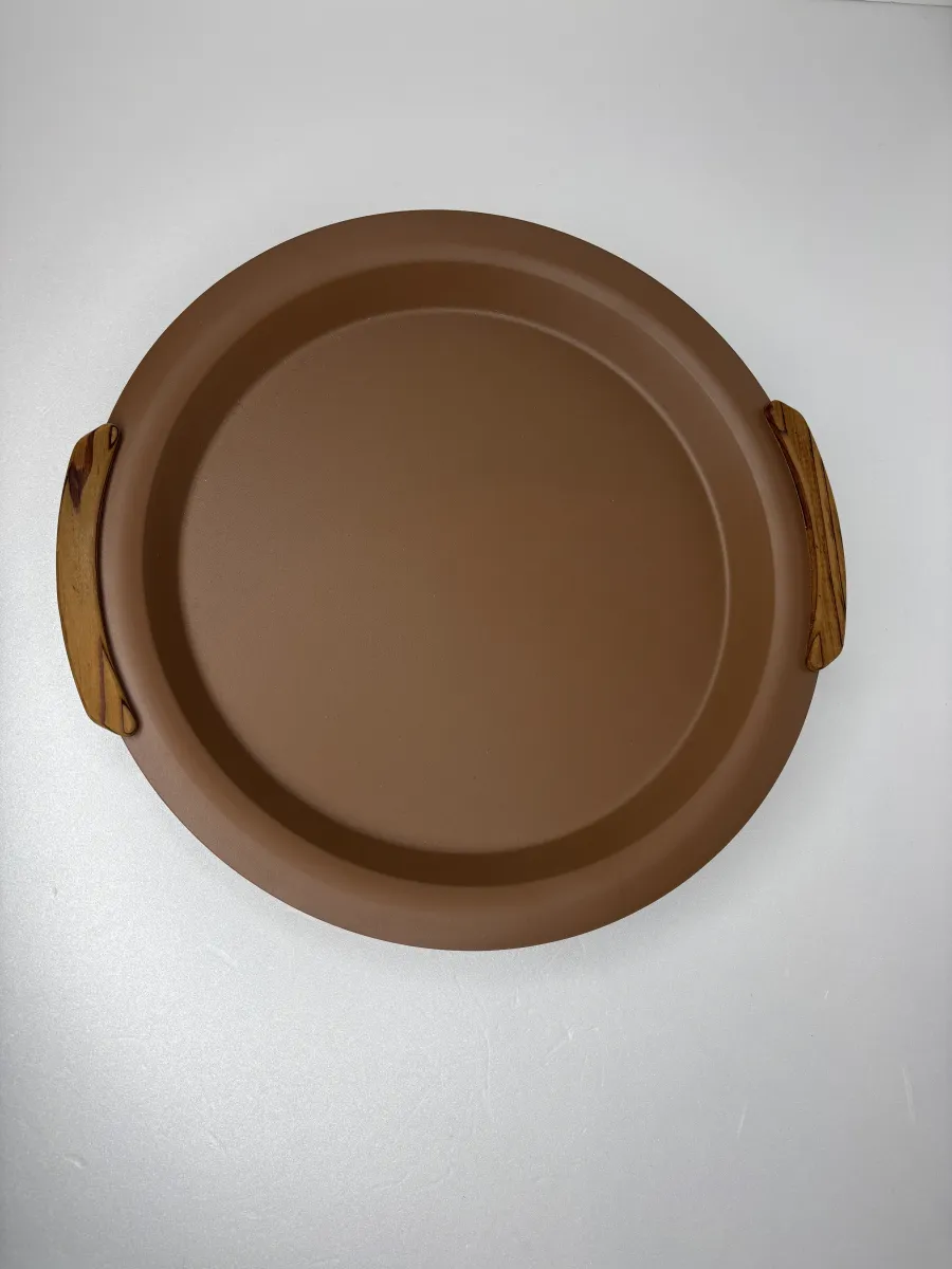 سینی گرد فلزی