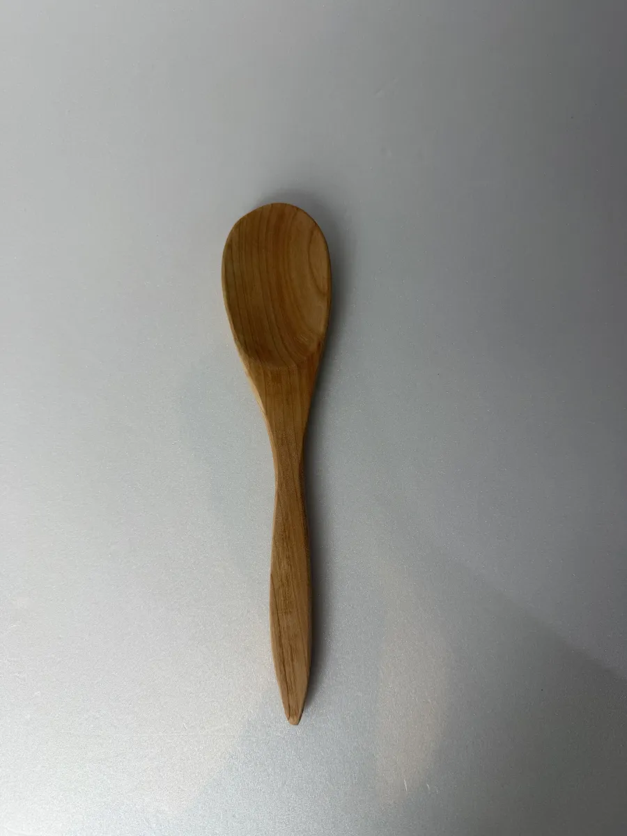 قاشق چوبی