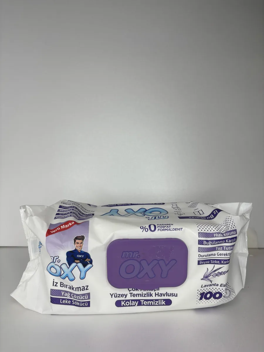 ** دستمال مرطوب OXT چربی زدا**